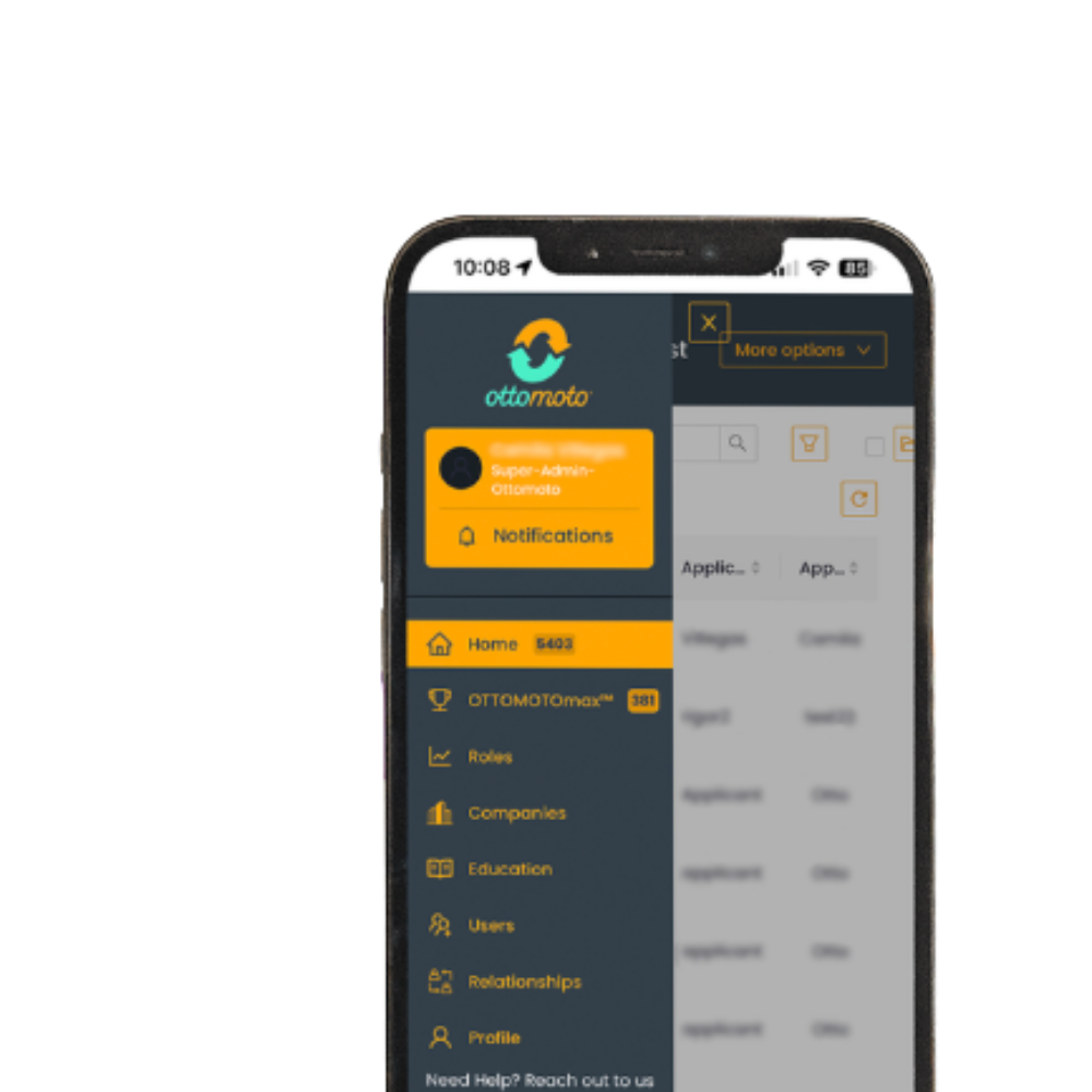 phone phone showing app
